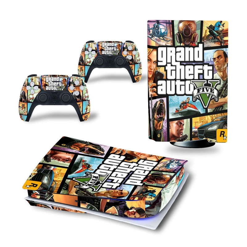 Skull Crusher PlayStation 5 Skin Stickers - Grand Theft Auto 5 - ملصق